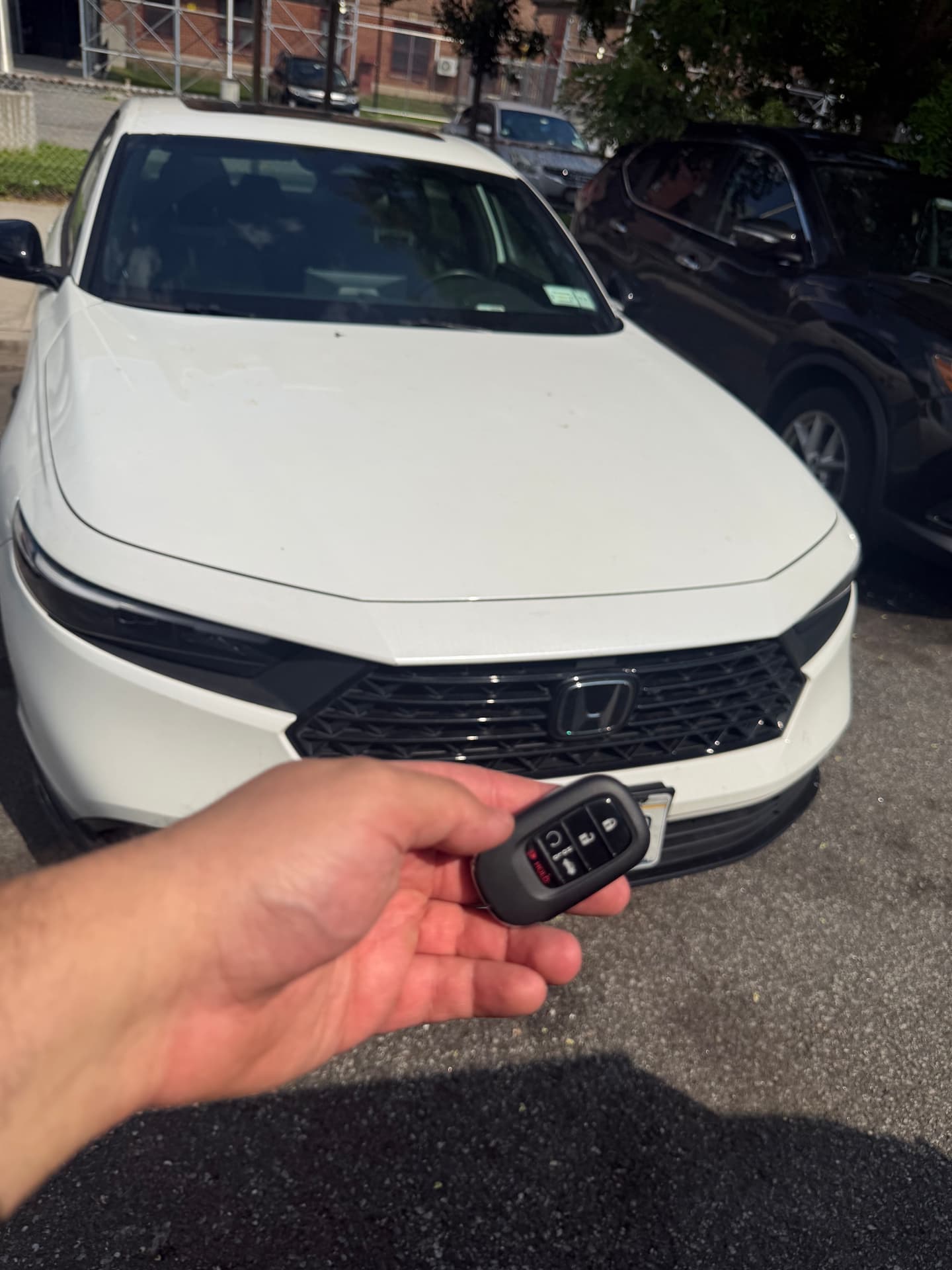 Honda remote car key made at the customer's location