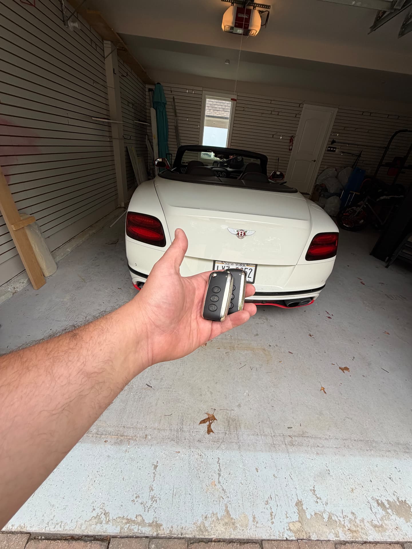 Bentley Continental smart key replacement